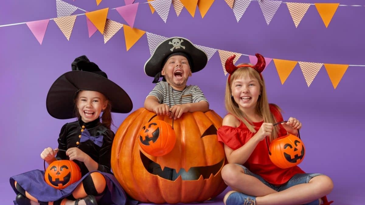 Halloween con niños
