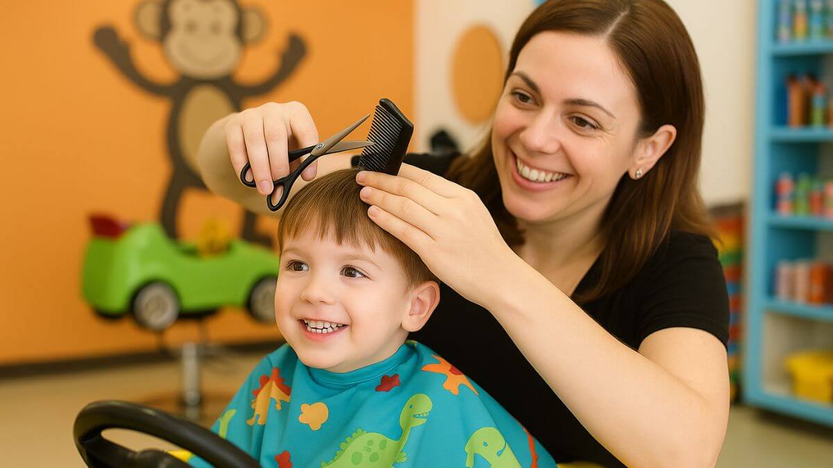 Peluquería infantil en Granada